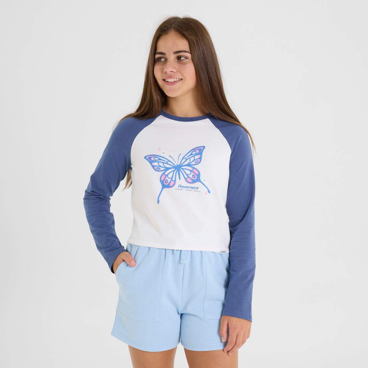 Long Sleeve Raglan Top