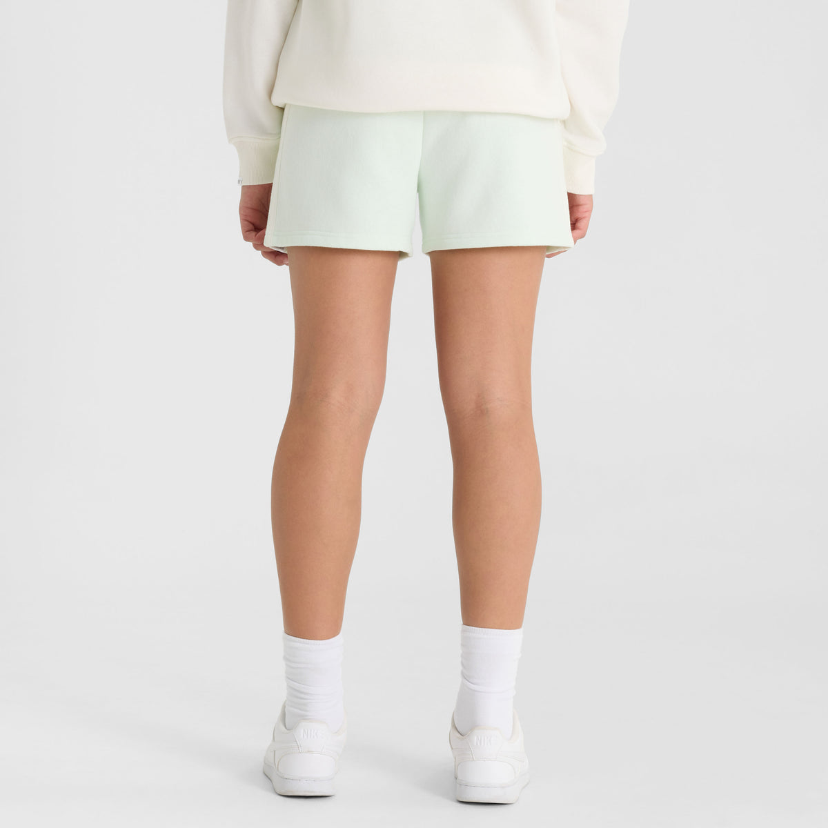 Light Green Side Stripe Shorts