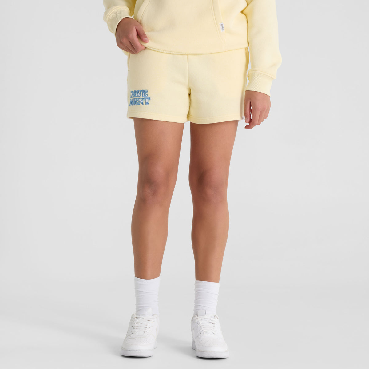 Light Green Side Stripe Shorts